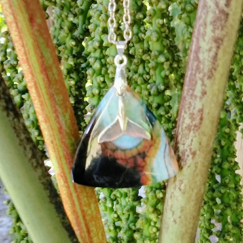 Nautical Stone Necklace - Picture 1 of 2
